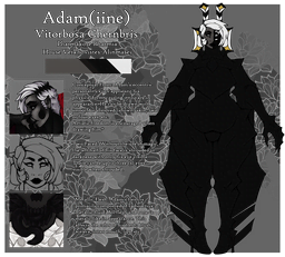 A reference sheet for Adam, a Pharmia